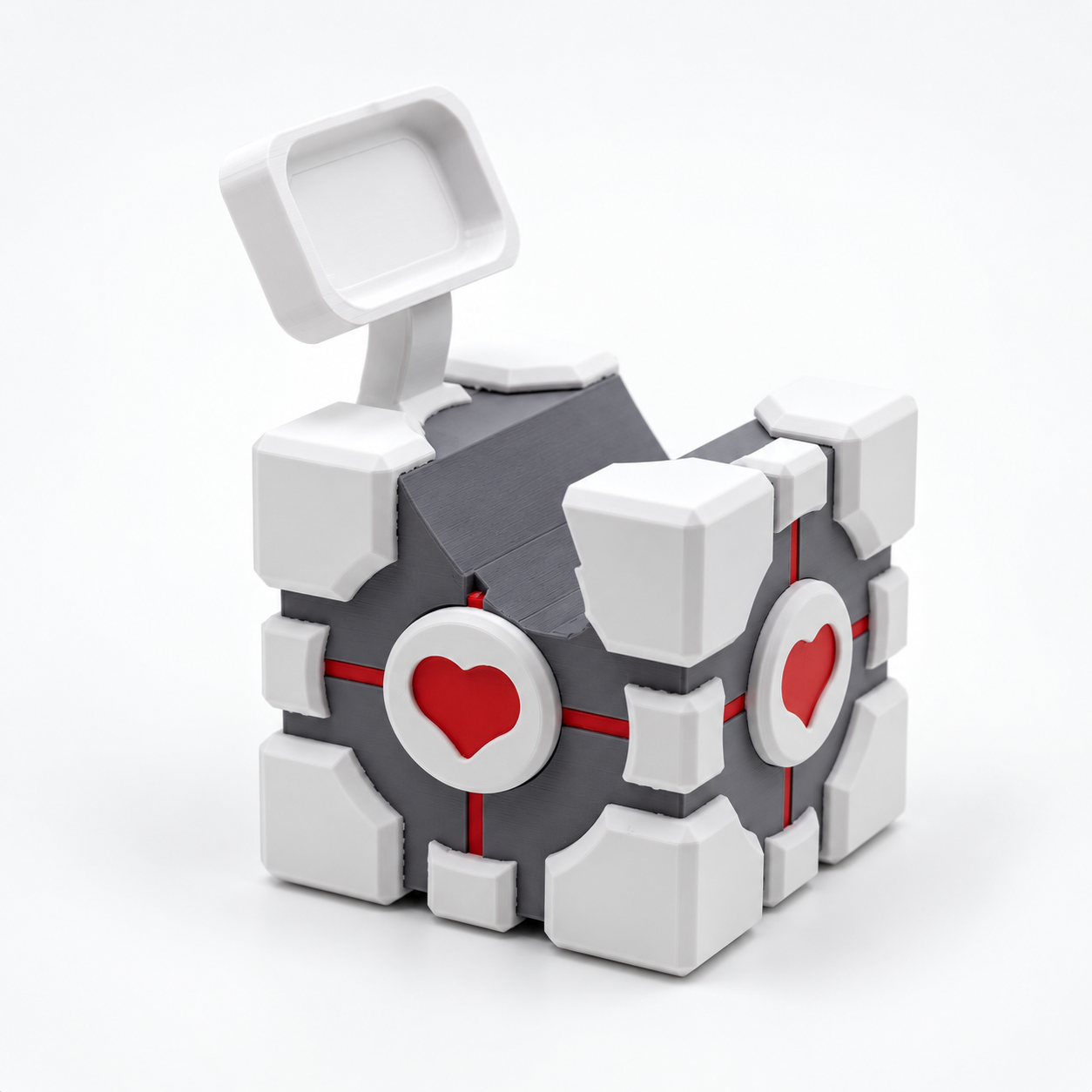 Portal-Inspired Cube Stand for Steam Controller 2026